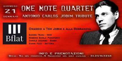 ONE NOTE QUARTET - ANTONIO CARLOS JOBIM TRIBUTE