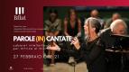 PAROLE (IN) CANTATE - cabaret intellettuale per attrice al microfono